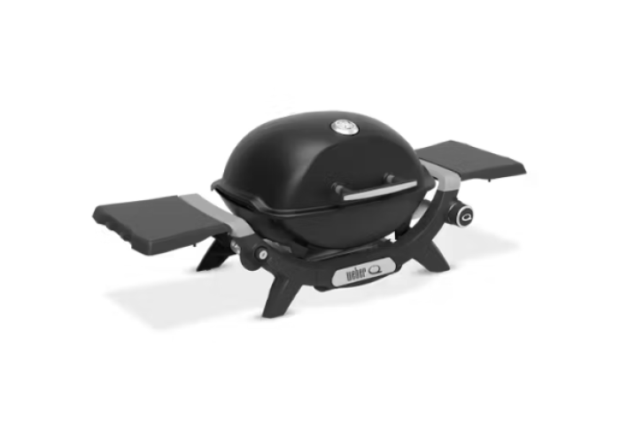 Weber Q 1200N Gasgrill mit Seitentischen, 1501048